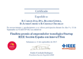 IEEE Entrepreneur Finalist Award