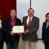 Carlos Juiz receives..