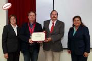 Carlos Juiz receives the Honorary Distinction - ULADECH Catholic