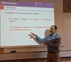 Ismail Bouassida from University of Sfax giving a seminar
