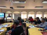Carlos Juiz giving a seminar at the University of Talca