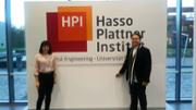 Beln Bermejo and Carlos Juiz at the HPI