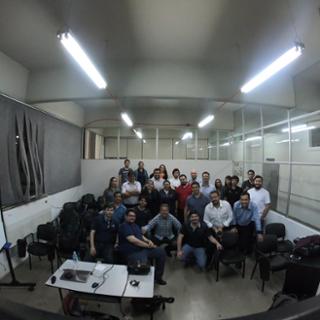 Carlos Juiz teaching the master class